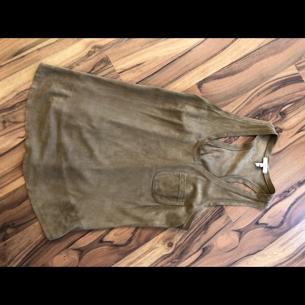 Joie suede leather tank retail $498 like new